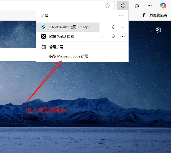 浏览器商店搜索欧易钱包插件